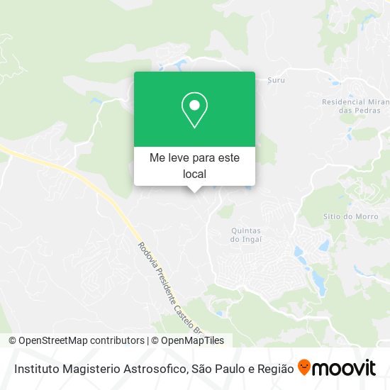 Instituto Magisterio Astrosofico mapa