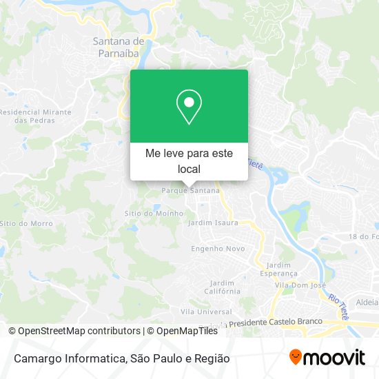 Camargo Informatica mapa