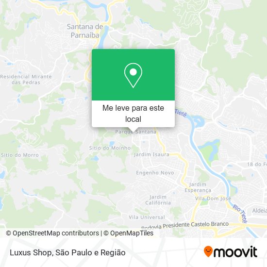 Luxus Shop mapa