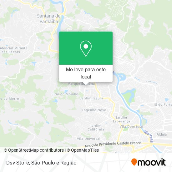 Dsv Store mapa