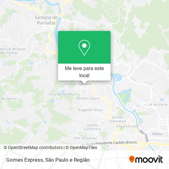 Gomes Express mapa
