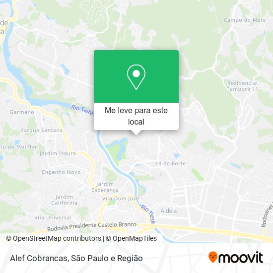 Alef Cobrancas mapa