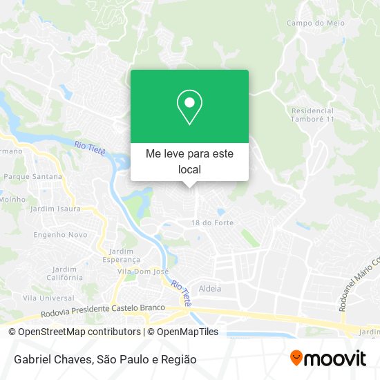 Gabriel Chaves mapa