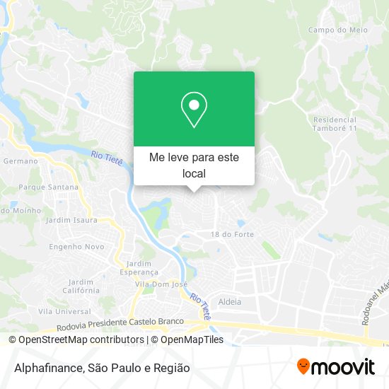 Alphafinance mapa