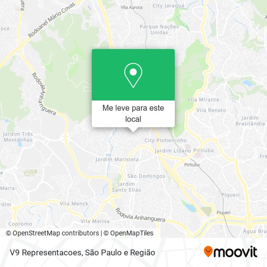 V9 Representacoes mapa