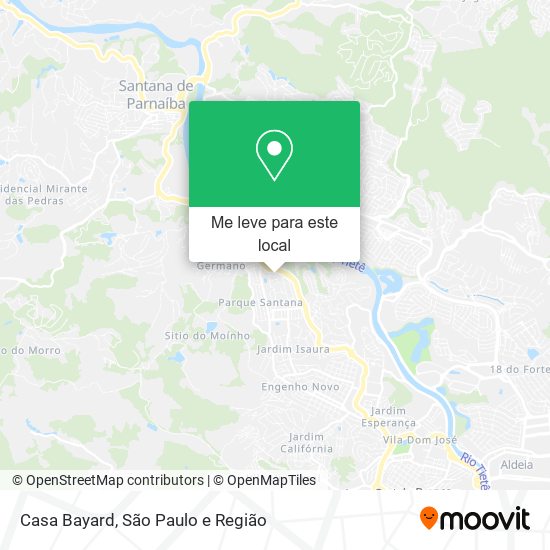 Casa Bayard mapa
