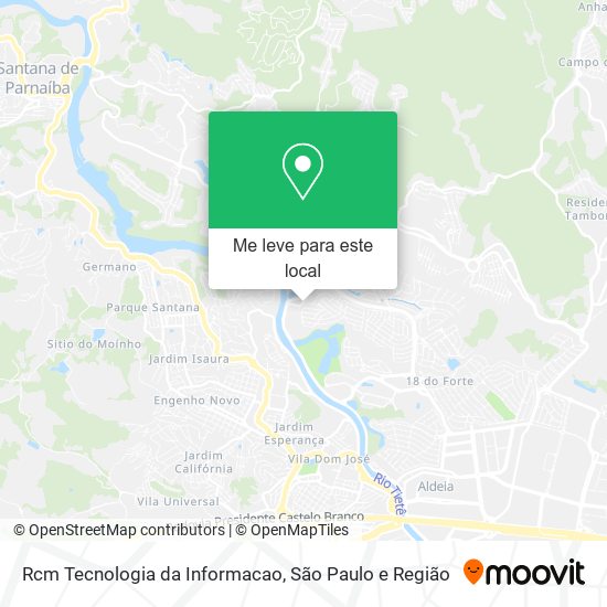 Rcm Tecnologia da Informacao mapa