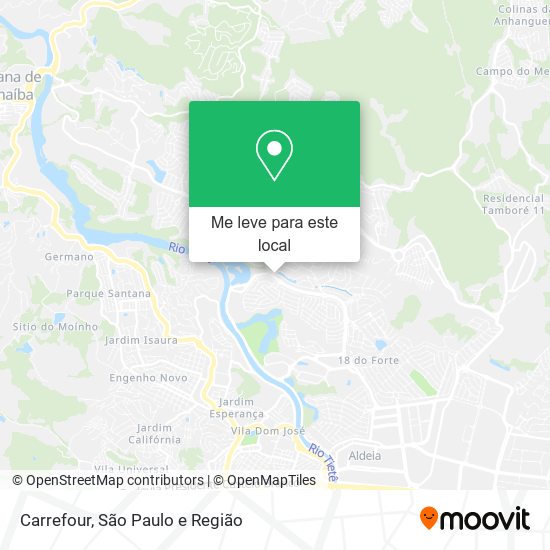 Carrefour mapa