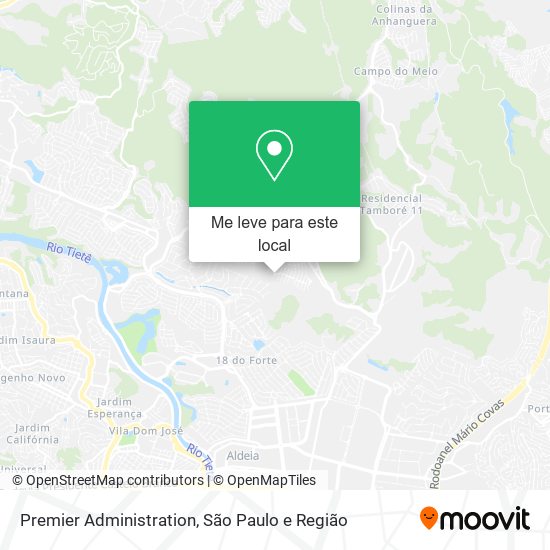 Premier Administration mapa
