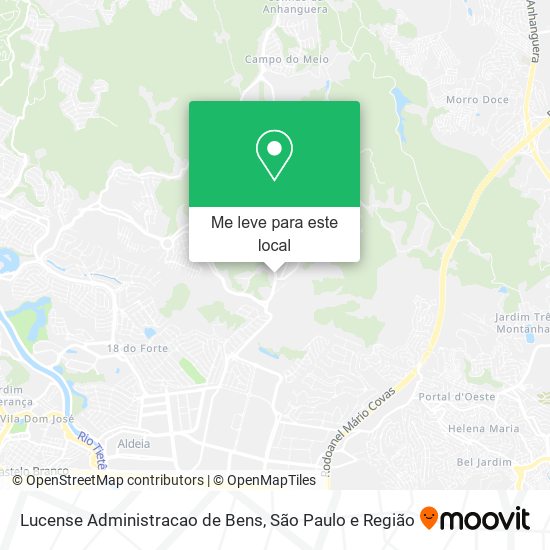Lucense Administracao de Bens mapa