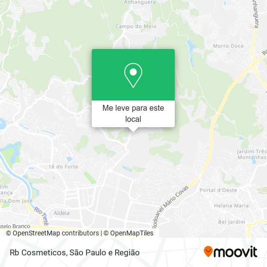 Rb Cosmeticos mapa