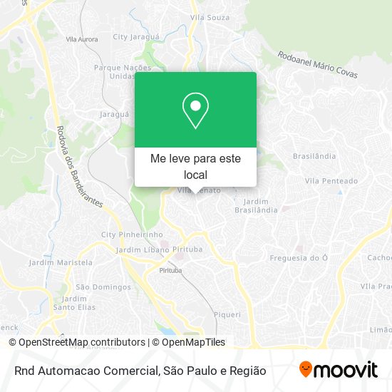 Rnd Automacao Comercial mapa