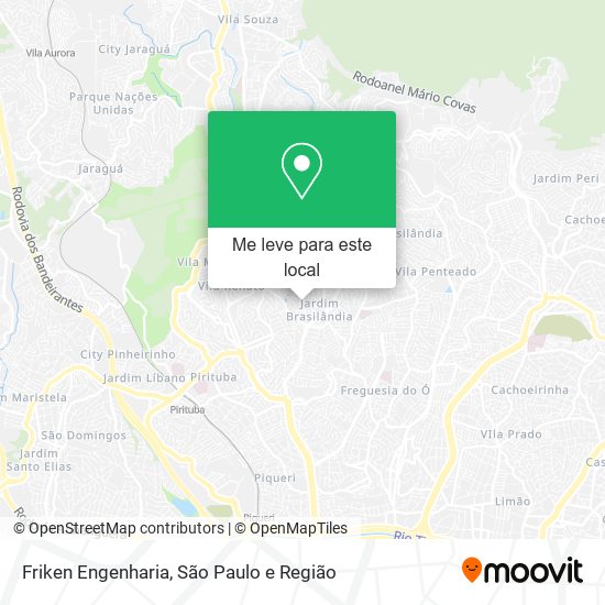Friken Engenharia mapa