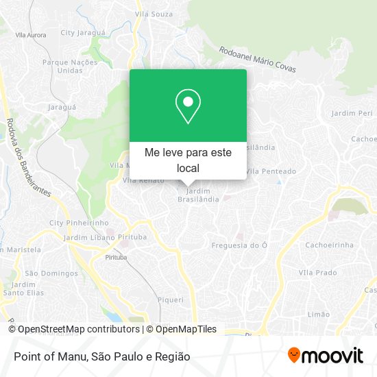 Point of Manu mapa