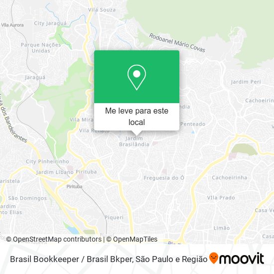 Brasil Bookkeeper / Brasil Bkper mapa