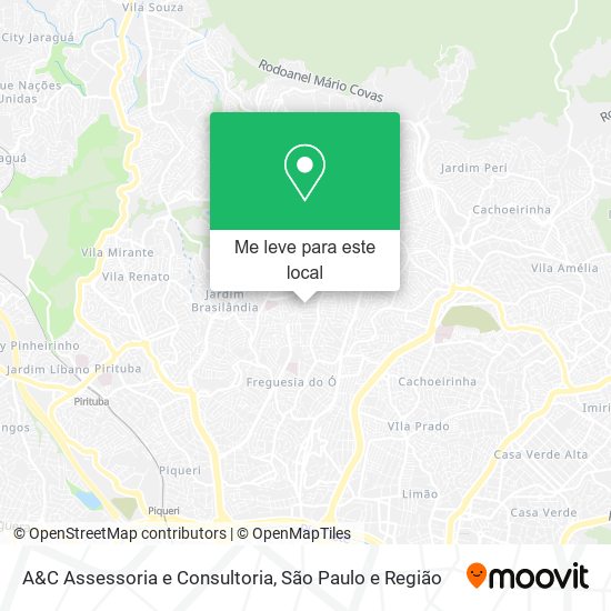 A&C Assessoria e Consultoria mapa