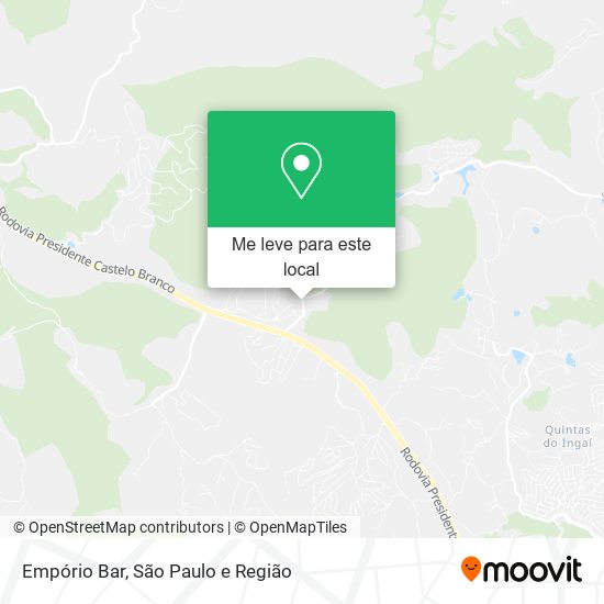 Empório Bar mapa