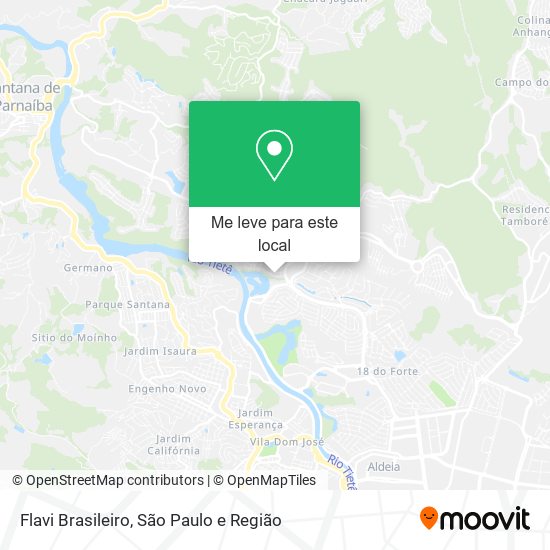 Flavi Brasileiro mapa