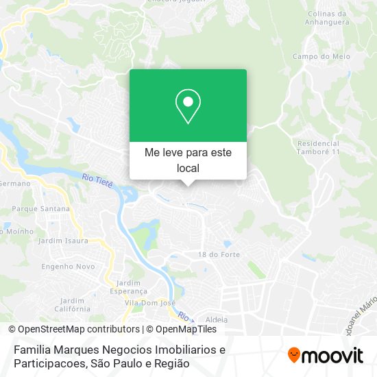 Familia Marques Negocios Imobiliarios e Participacoes mapa