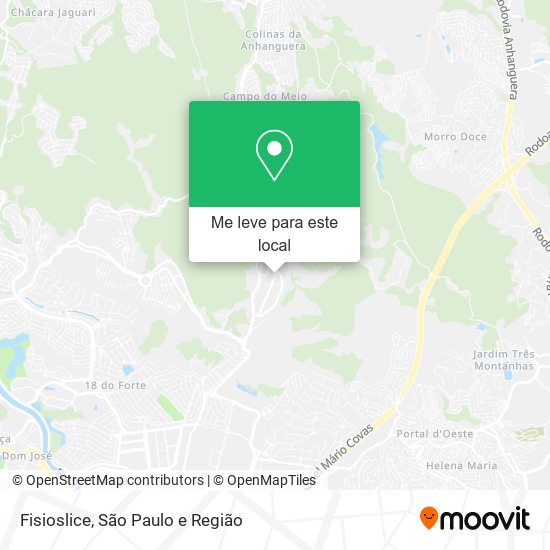 Fisioslice mapa
