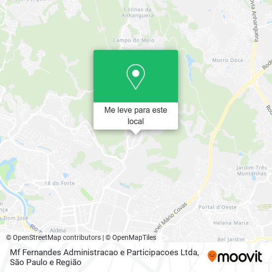 Mf Fernandes Administracao e Participacoes Ltda mapa