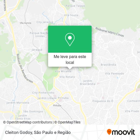 Cleiton Godoy mapa