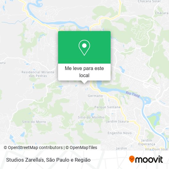 Studios Zarella's mapa