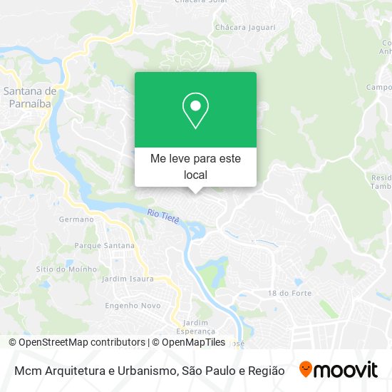 Mcm Arquitetura e Urbanismo mapa