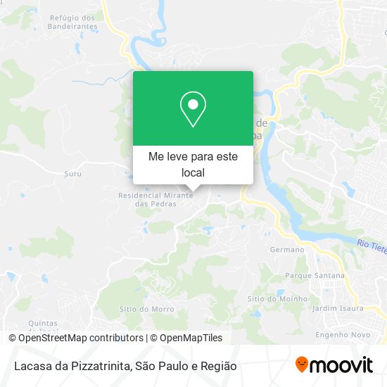 Lacasa da Pizzatrinita mapa