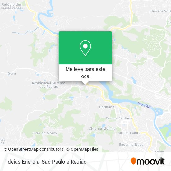 Ideias Energia mapa