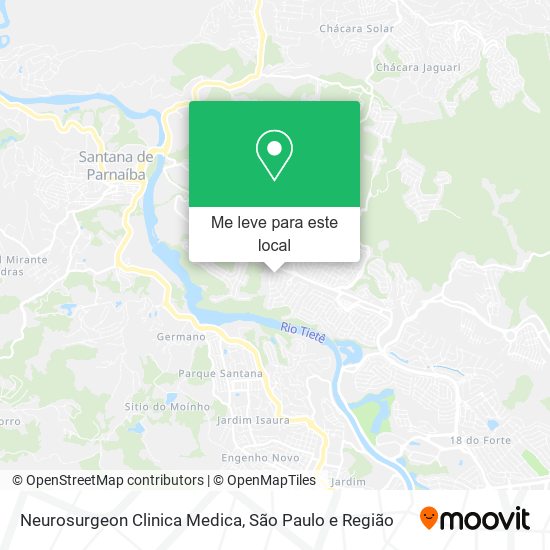 Neurosurgeon Clinica Medica mapa