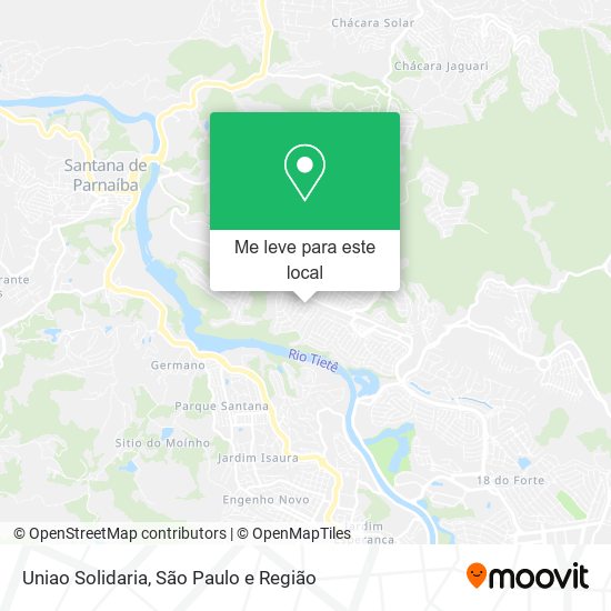 Uniao Solidaria mapa