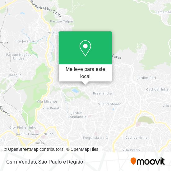 Csm Vendas mapa