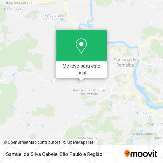 Samuel da Silva Cabele mapa