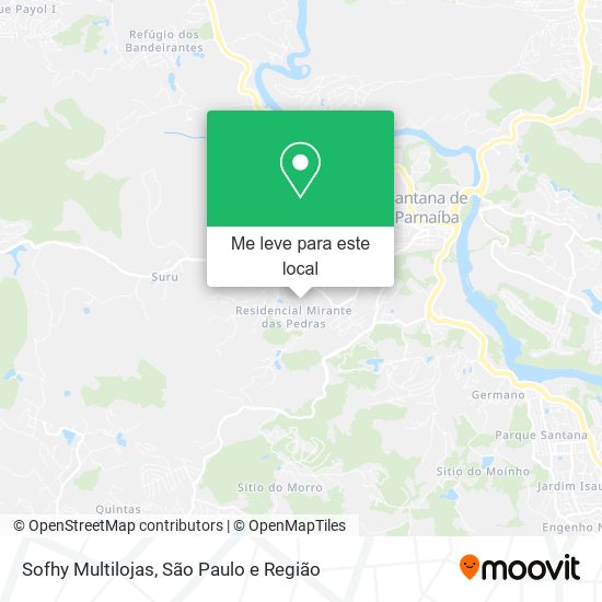 Sofhy Multilojas mapa