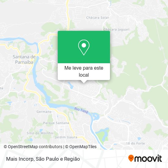 Mais Incorp mapa