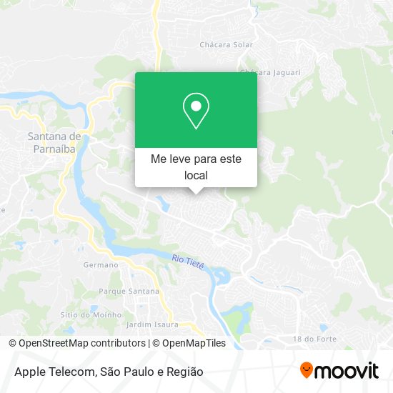 Apple Telecom mapa