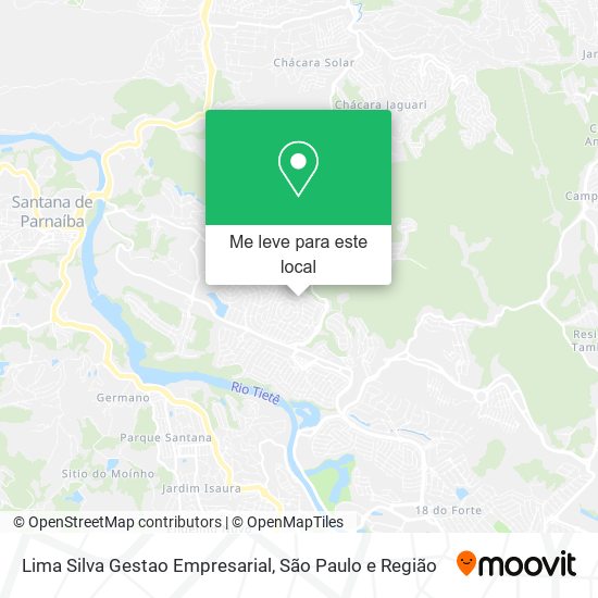 Lima Silva Gestao Empresarial mapa