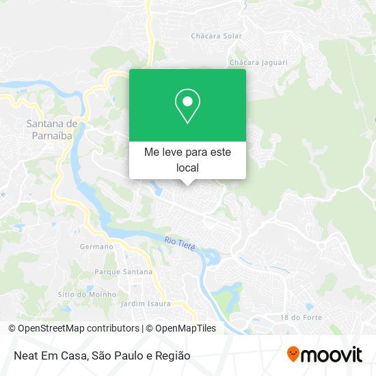 Neat Em Casa mapa