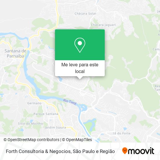 Forth Consultoria & Negocios mapa