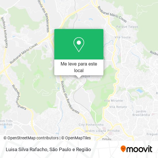 Luisa Silva Rafacho mapa