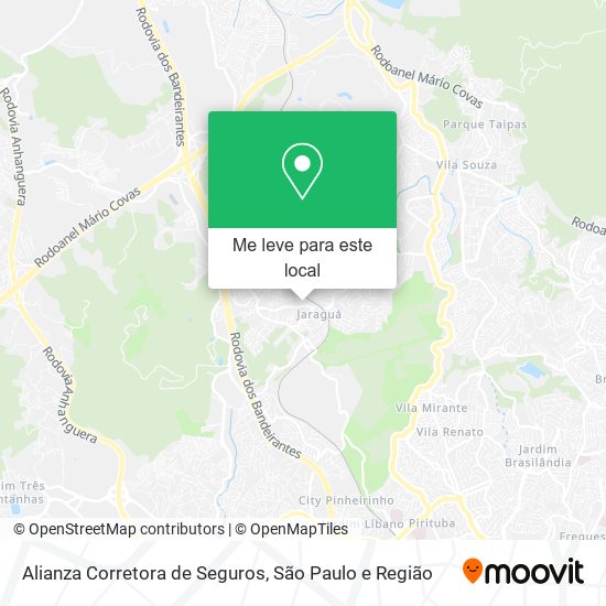 Alianza Corretora de Seguros mapa