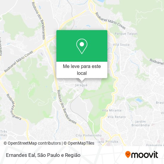 Ernandes Eal mapa