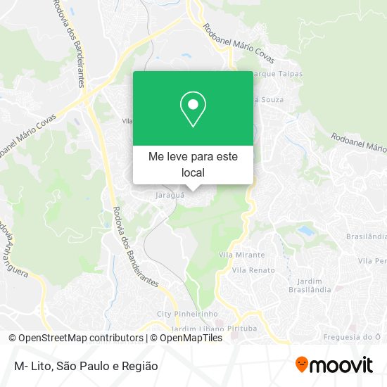 M- Lito mapa