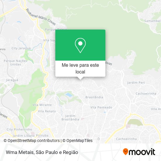 Wma Metais mapa