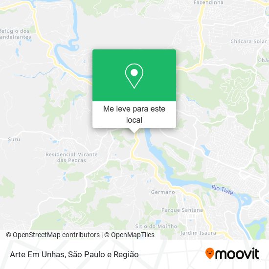 Arte Em Unhas mapa