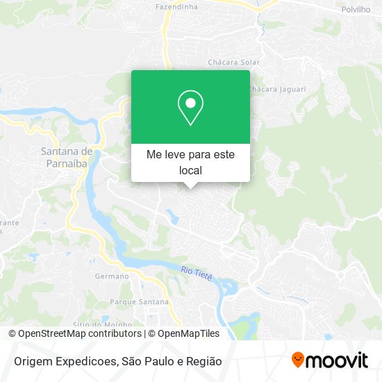Origem Expedicoes mapa