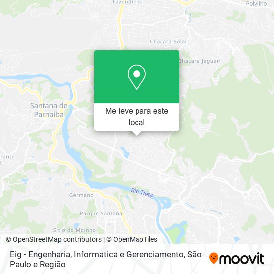 Eig - Engenharia, Informatica e Gerenciamento mapa