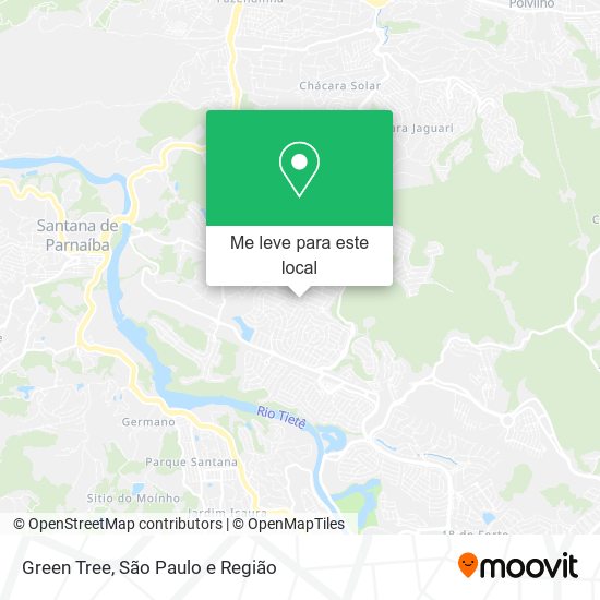 Green Tree mapa