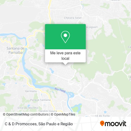 C & D Promocoes mapa